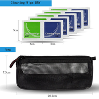 Kit de nettoyage d'appareil photo portable avec pochette de rangement, ensemble complet de nettoyage d'objectif DSLR pour appareils photo numériques, vente en gros