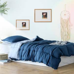 Nouvel ensemble de couettes douces moelleuses de vente directe d'usine couette de literie alternative matelassée facile à laver - Product Image 2