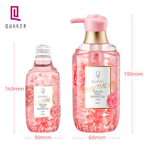 Qquaker Luxury <span class=keywords><strong>Body</strong></span> Wash Products Rose <span class=keywords><strong>Body</strong></span> Wash Aceite esencial Ducha Baño Gel Blanqueador DE LA PIEL Gel de ducha para piel seca - Product Image 6