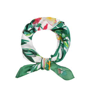 Pañuelo Cuadrado de Satén de 70*70cm con Logotipo Personalizado para Mujer, Pañuelo Multifuncional, Pañuelo Suave para el Cabello, Envoltura para el Cuello para Uso Diario, Regalo, Venta al Por Mayor - Product Image 2