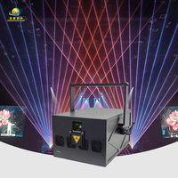 Lumière laser RGB haute puissance 35W avec fonctions de scène et d'animation, contrôle DMX512/activation sonore, indice de protection IP54 pour bars/discothèques/DJs