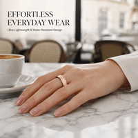 Bague connectée personnalisée OEM avec paillettes, bague de suivi d'activité à marque blanche avec prise en charge SDK