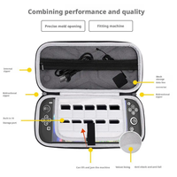 Étui de transport pour Nintendo Switch 2 étui de transport de voyage portable rigide poignée coque pochette avec poches pour accessoires et jeux