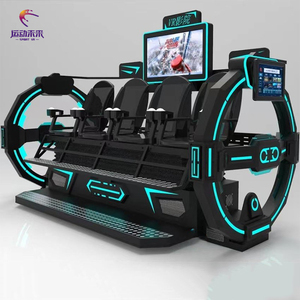 SportVR Parque Temático <span class=keywords><strong>de</strong></span> Alta Calidad 4 Asientos Película Vr Simulador <span class=keywords><strong>de</strong></span> Movimiento Cine Juego <span class=keywords><strong>de</strong></span> Realidad Virtual 9D Vr Simulador - Product Image 5