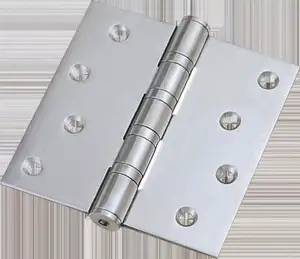4 Inci Pin Longgar Baja Nirkarat Engsel Siram untuk Pintu Bingkai Aluminium