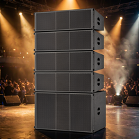 Systèmes de sonorisation professionnels pour scène, enceintes line array en bois pour intérieur, modèle Gjz-32