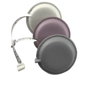 Kunden spezifisches Lederband Lineal Drucken Logo Quadrat Runde PU Öl seitliches Lineal Stahl druck Kleines Geschenk Mini Benutzer definiertes Lineal Drucken - Product Image 5