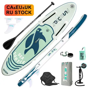 FUNWATER Dropshipping OEM 풍선 서핑 보드 스탠드 paddleboard 도매 sup 패들 보드 서브 보드