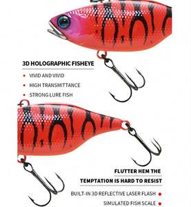 ORJD 6cm 11g Lipless Crankbait esche da pesca VIB che affonda esche a manovella esche da nuoto pesciolino <span class=keywords><strong>per</strong></span> trota <span class=keywords><strong>spigola</strong></span> - Product Image 4