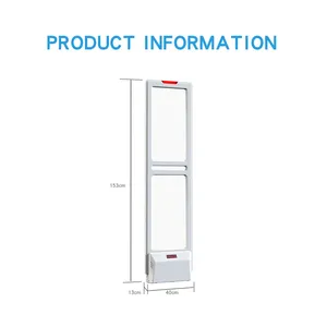 Oem và ODM AM hệ thống 58kHz an ninh cổng <span class=keywords><strong>EAS</strong></span> AM 58kHz chống trộm hệ thống 58kHz đáng báo động <span class=keywords><strong>EAS</strong></span> Hệ thống chống trộm báo động dễ dàng lắp đặt - Product Image 5