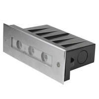 Lumière linéaire LED sous-marine IP68, étanche, en métal, DC24V 3W/6W/9W, garantie de 2 ans, pour fontaine, piscine, étang, jardin, paysage, spot lumineux