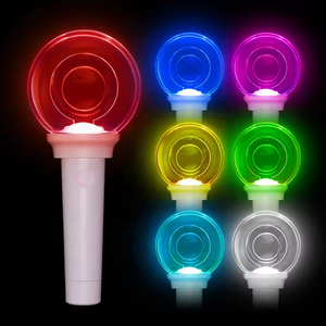 하이 퀄리티 심천 재사용 RGB Kpop 라이트 스틱 DMX LED 스틱 파티 액세서리 콘서트 및 파티를위한 플라스틱 빛나는 스틱 - Product Image 4