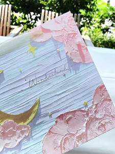 Creative Design Wax Coated Oil <b>Painting</b> Paper Bag for Gift Packaging - Product Image 3