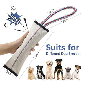 J895 dayanıklı köpek bebek sıkıca dokuma firetoy oyuncak aşınmaya dayanıklı katı çiğneme köpek güçlü pamuk halat kolu ile firetoy oyuncak - Product Image 2