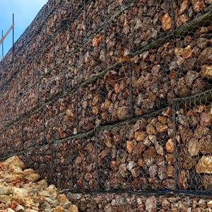 ガビオン補強ストーンケージメッシュボックスロードワイヤーメッシュツイストガビオンメッシュ曲げ加工サービス - Product Image 5