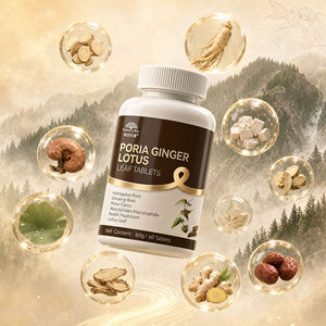 Comprimés de Poria, gingembre, feuille de lotus, astragale, ginseng, <span class=keywords><strong>réglisse</strong></span>, ganoderma, marque privée OEM - Product Image 4