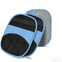 Gant de toilettage pour animaux en alliage d'aluminium durable de haute qualité, brosse magique électrostatique pour chiens et chats, usage intérieur, meubles