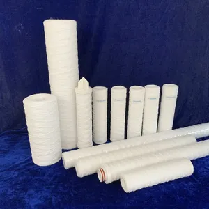 Sediment Water Filter String Wound Polypropylene Cartridge Bulk for City or Well Water