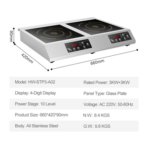 Hausberg-Ertone/Cuisinière à gaz de haute qualité avec brûleur unique - Product Image 2