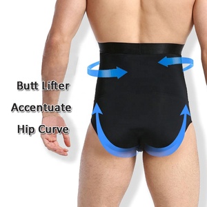 1151 <span class=keywords><strong>Control</strong></span> <span class=keywords><strong>de</strong></span> <span class=keywords><strong>Abdomen</strong></span> Fajas Bragas Pérdida <span class=keywords><strong>de</strong></span> peso Levantador <span class=keywords><strong>de</strong></span> glúteos Ropa interior Cintura alta Pantalones bóxer delgados Pantalones cortos moldeadores <span class=keywords><strong>de</strong></span> cuerpo para hombres - Product Image 4