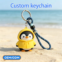Llavero de PVC Personalizado al por Mayor, Diseño 2D y 3D, Figura de Animal o Anime, Diseño Personalizado, Impermeable, Promocional, Conmemorativo