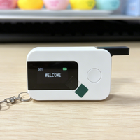 Alat Tes Alkohol Napas Airsense K1 Fuel Cell Presisi Tinggi LCD Pengisian Daya USB CE RoHS Responsif Saku Sesuai Standar Penggunaan di Pinggir Jalan Cepat
