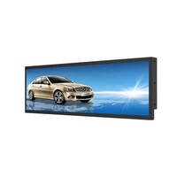 TV montada en el coche, accesorios para el interior del coche, pantalla de Entretenimiento inteligente Android de lujo de gama alta de 24 pulgadas