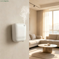 Diffuseur d'arômes mural AE109 à piles, 150 ml, nébuliseur à air froid, diffuseur de parfum pour couloir d'hôtel, usine, vente en gros