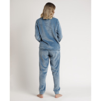 ADMAS Mujer Pijama Manga Larga Corel Star C Cremallera el á stica Estilo PJs动物impresi ó n Moda可呼吸的Para Verano E