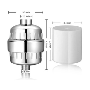 Filtre de douche pour eau dure, filtre de douche haute performance pour éliminer le chlore et le fluorure, filtre de pomme de douche à 25 étapes - Product Image 5