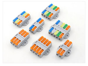 SPL-2-4 1 в 2 из 2 в 4 Компактный небольшой мини размеры сплайсинга освещение разъем провода - Product Image 6