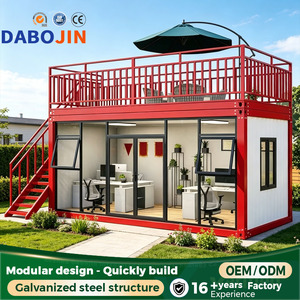 Maison préfabriquée pliable <span class=keywords><strong>de</strong></span> 20 pieds, maison-conteneur portable pour camp temporaire sur chantier - Product Image 1