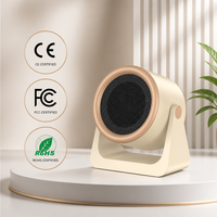Radiateur soufflant portable 220V, mini chauffage électrique inclinable compact pour bureau, maison, chambre à coucher, hiver