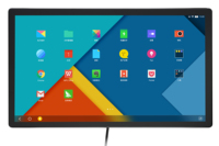 Bigbull 21.5 pouces 4K Android tactile média aluminium LCD mural moniteur de télévision publicité affichage numérique de sinus