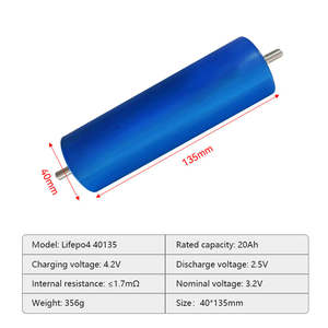 可充电C40 3.2V 22Ah 20Ah 40135 33140太阳能锂储能汽车房屋电池圆柱形锂离子电池 - Product Image 3