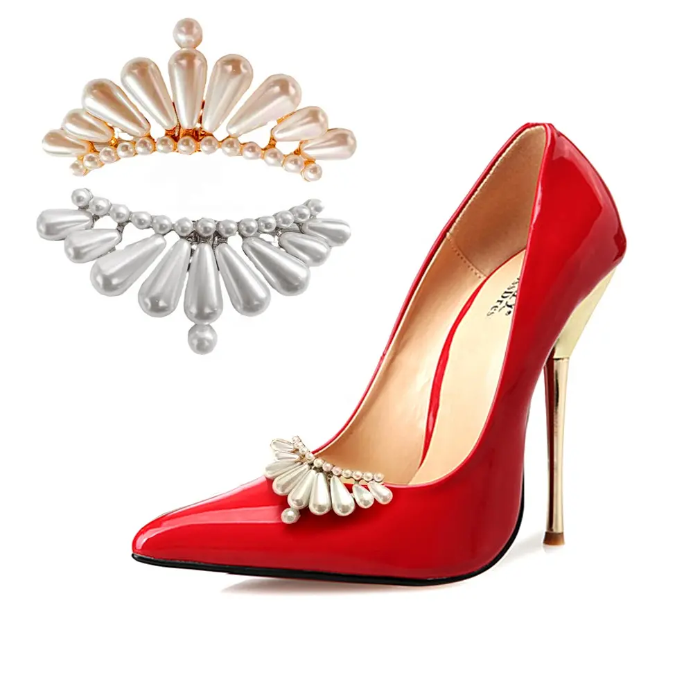 Fashion Accessories Women Rhinestone Shoe Fashion Decorative Shoes Clips Buckles Shoe Accessories HA01550