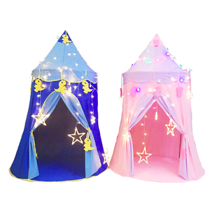 Tente de jeu pour enfants Offre Spéciale Prince Princess Castle Design pour camping intérieur ou extérieur pour garçons et filles - Product Image 2