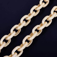 Collar de eslabones cubanos con diamantes de moissanita de diseñador, el más vendido, para uso diario y estilo de fiesta, disponible a un precio razonable.