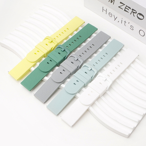 Pas cher prix Moon Watch 20mm 22mm étanche Moonwatch Bracelet en silicone motif sergé Bracelet de montre en caoutchouc à dégagement rapide pour <span class=keywords><strong>Omeg</strong></span> - Product Image 3