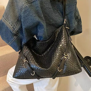 Nouveau sac à main tricoté à bandoulière pour femme, sac à dos vintage diagonal, sac à bandoulière tendance - Product Image 2