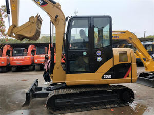 รถขุด Cat 306D Caterpillar 306 พร้อมใบรับรอง EPA CE รถขุดตีนตะขาบ 6 ตัน นำเข้าจากญี่ปุ่น รถขุดมือสอง Cat306 - Product Image 4
