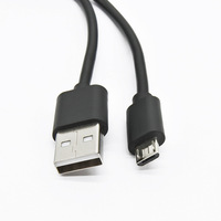 Kabel Transfer Data USB 2.0 ke Micro-USB Berlapis Nilon Khusus, Pengisian Cepat 5A, untuk Penggunaan Komputer dan Kamera
