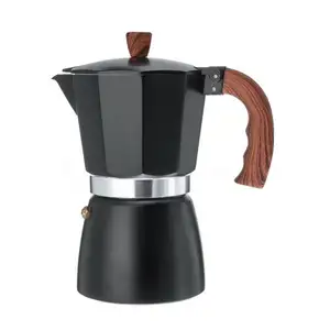 150Ml 300Ml Pembuat Kopi Aluminium Moka Espresso Perkolator Pot Pembuat Kopi Moka Pot Kompor Pembuat Kopi