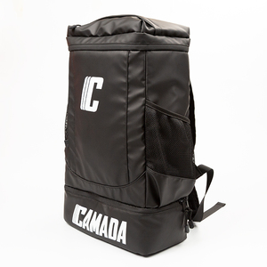 Customized Fashion Genuine Leather Large Capacity <strong>Lightweight</strong> Waterproof Nylon Lining Football Sports <strong>Backpack</strong> for Outdoor Use - Product Image 5