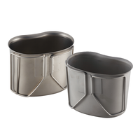 Gourde et bouteille de camping en aluminium léger de 0,7 L sablée pour l'extérieur, portable, vente en gros