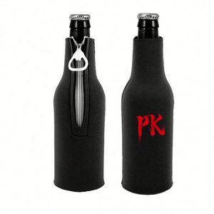 Manchon isotherme portable en néoprène pour bouteille de bière, design personnalisé, manchon durable en néoprène avec ouvre-bouteille - Product Image 5