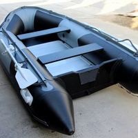 Bateau de pêche gonflable Zodiac bon marché avec moteur hors-bord en PVC écologique à grande vitesse à vendre