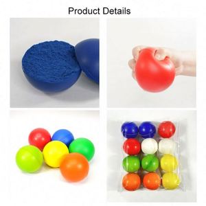 Pelotas Antiestrés Personalizadas de Goma, Suaves al Tacto, Redondas, de 6.3 cm, con Logotipo - Product Image 3