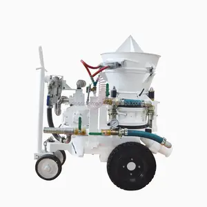 Chinese Manufacturer Dry Mix Refractory Shotcrete Machine For Construction Tunnel