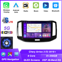 Android 13 Car-play pour Chery Arrizo 3 E3 2018-2024, système multimédia de voiture, Car-play 2 DIN, autoradio, GPS, navigation, lecteur vidéo